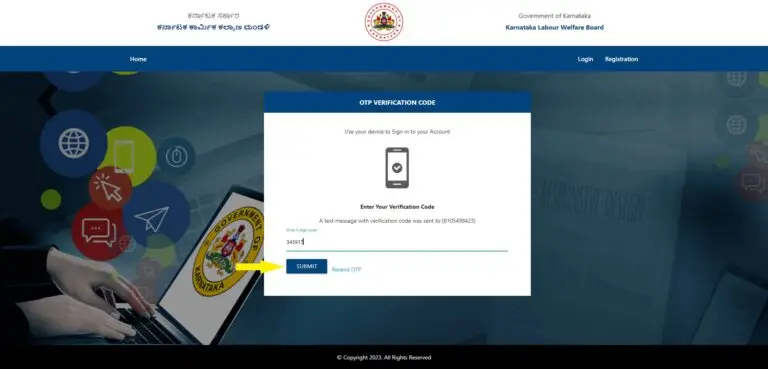 Labour Card Scholarship Apply Online (Step 3)