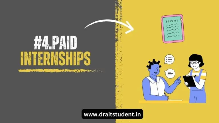 Paid Internships - Side Hustle For College Students